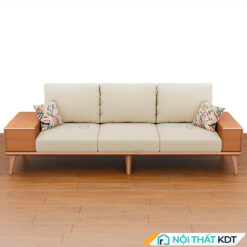 Ghe sofa vang go tay vin chua do S296V 9
