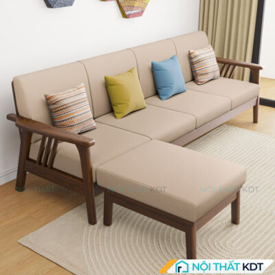Sofa go nan cheo 4 nguoi ngoi S260 L4 63