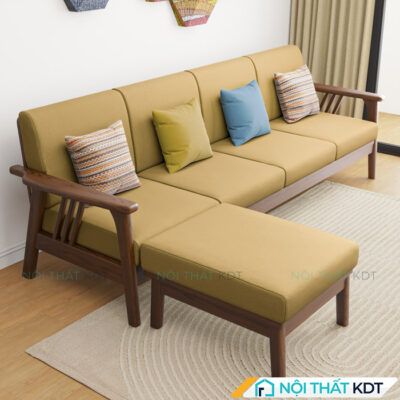Sofa go nan cheo 4 nguoi ngoi S260 L4 64