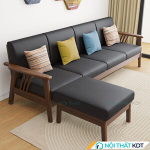 Sofa go nan cheo 4 nguoi ngoi S260 L4 65
