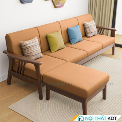 Sofa go nan cheo 4 nguoi ngoi S260 L4 70