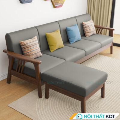 Sofa go nan cheo 4 nguoi ngoi S260 L4 72