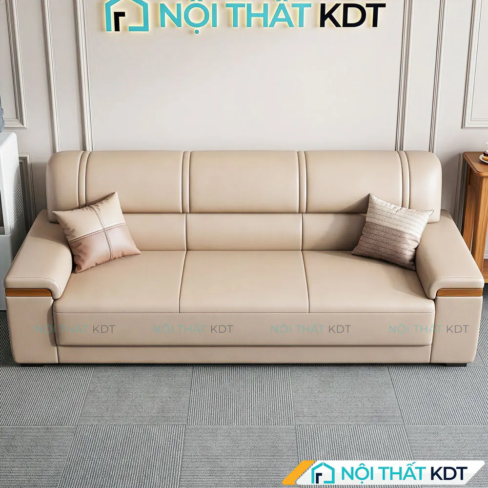 Sofa bọc da cho sảnh chờ công ty S451