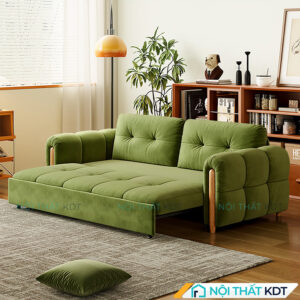 Sofa giuong boc ni rut lom SG01 4