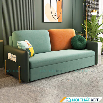 Sofa giuong ket hop da va ni S12 1