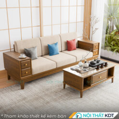 Sofa go co ngan keo trong tay vin S463 V3 1