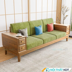 Sofa go co ngan keo trong tay vin S463 V3 15