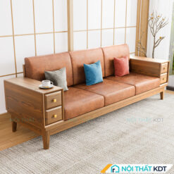 Sofa go co ngan keo trong tay vin S463 V3 18