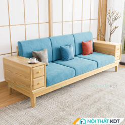 Sofa go co ngan keo trong tay vin S463 V3 2