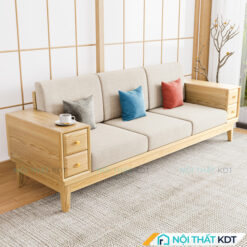 Sofa go co ngan keo trong tay vin S463 V3 3