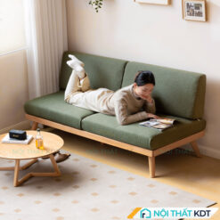 Sofa gỗ không tay vịn S191