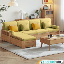 Sofa go phong cach A Dong S232 11