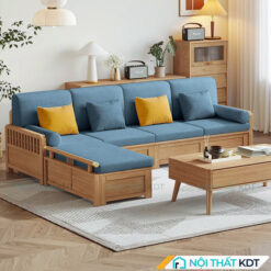 Sofa go phong cach A Dong S232 12
