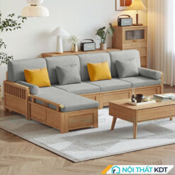 Sofa go phong cach A Dong S232 8