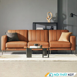 Sofa vang boc da don gian 1
