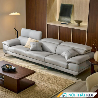 Sofa vang boc da tay vin 2 lop S155 V3 2