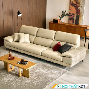 Sofa vang boc da tay vin 2 lop S155 V3 3