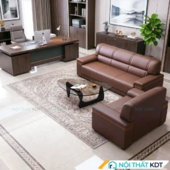 Sofa văng kết hợp sofa đơn cho phòng giám đốc S451