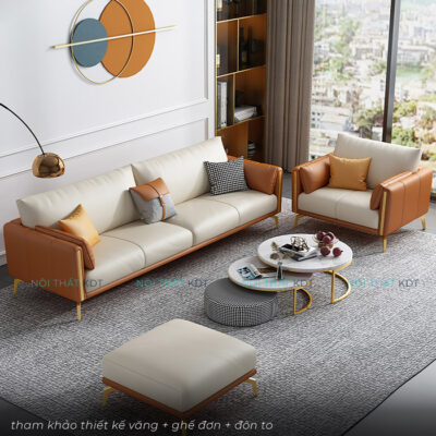 Sofa vang tay vin bo tron op go S118 14