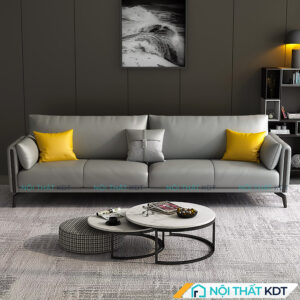Sofa vang tay vin bo tron op go S118 20