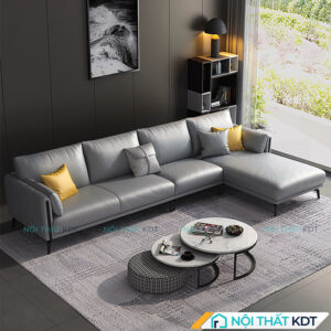 Sofa vang tay vin bo tron op go S118 25