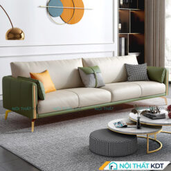Sofa vang tay vin bo tron op go S118 9