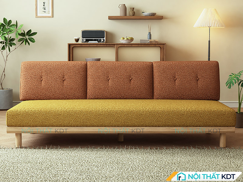 Lựa chọn nội thất phù hợp với ghế sofa màu vàng