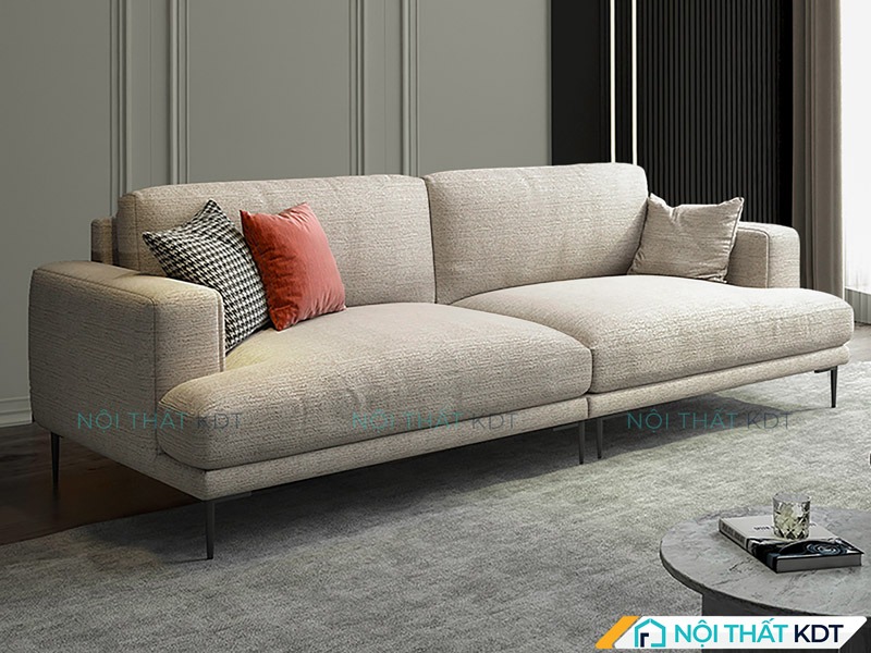 Mẫu sofa văng 1m8 đáp ứng tốt nhu cầu nghỉ ngơi, tiếp khách trong gia đình