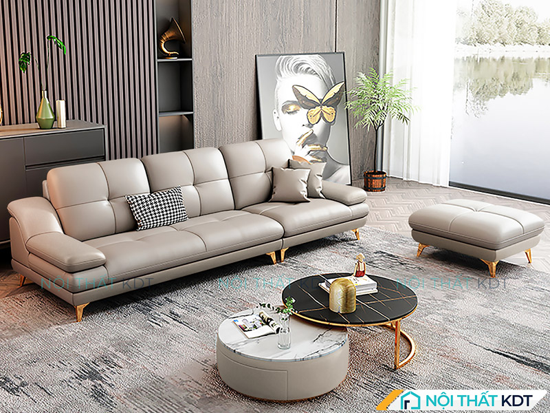 Sofa văng S203-V3 mang phong cách tối giản của Nội thất KDT