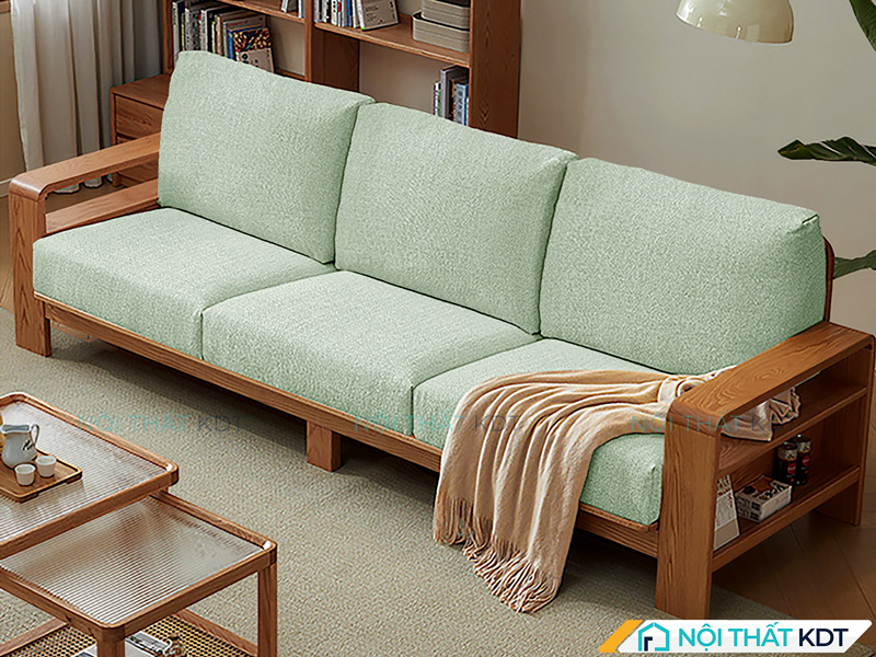 Sofa gỗ tối giản trẻ trung S170-V3 cho phòng khách 