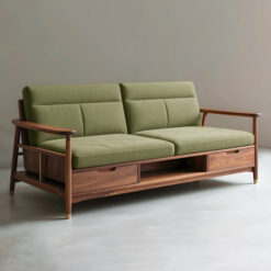 Sofa go nho gon co ngan keo S470 4