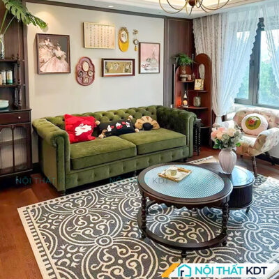 Sofa tan co dien boc ni S473 7