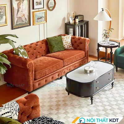 Sofa tan co dien boc ni S473 9