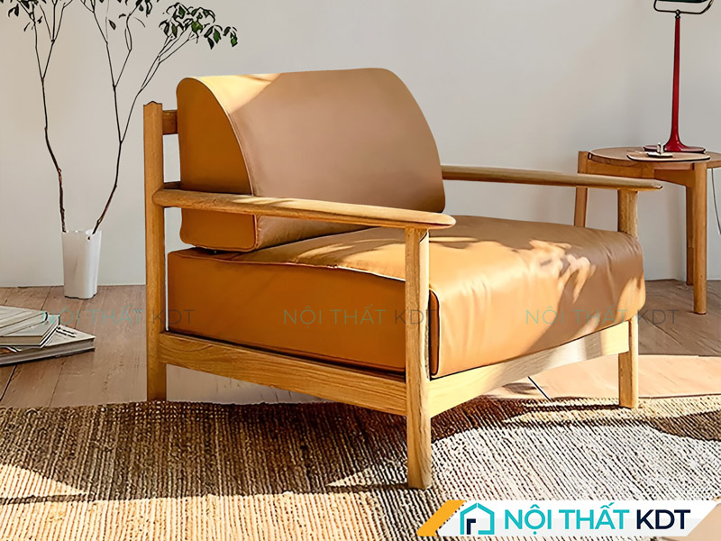 Bạn cần lựa chọn sofa có vân gỗ đều, mượt, màu sắc tự nhiên