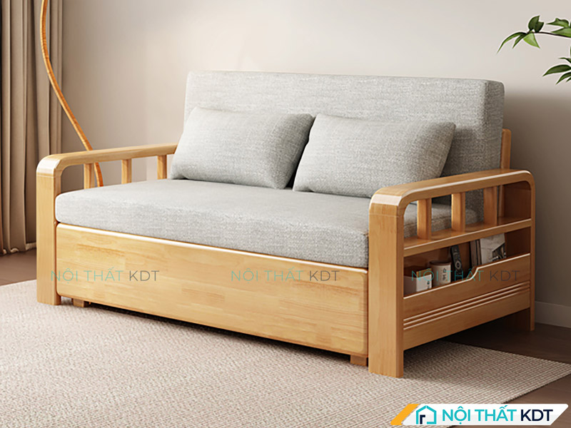 Bạn nên chọn sofa gỗ sồi Nga kết hợp đệm chất lượng để đảm bảo an toàn và thoải mái
