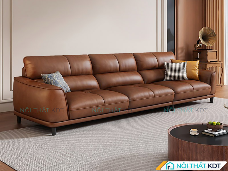 Mẫu sofa màu óc chó hấp dẫn, đẳng cấp nhất cho không gian phòng khách
