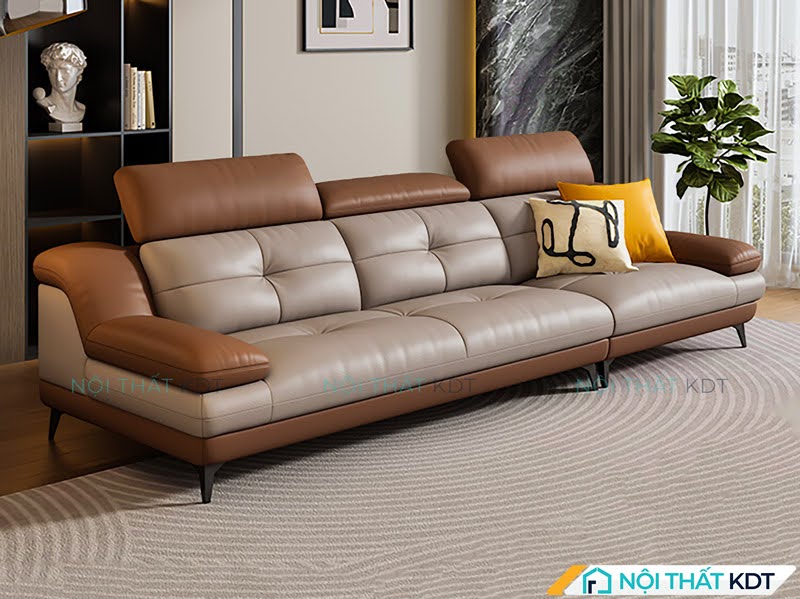 Nội thất KDT - thương hiệu chuyên cung cấp các dòng sofa gỗ, sofa da, sofa nỉ màu cafe sữa sang trọng, tinh tế