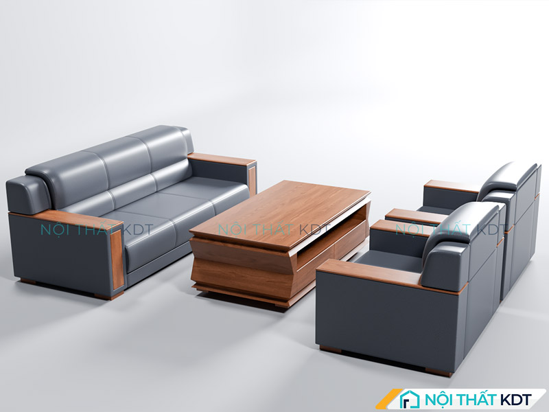 Sofa da văng S440 tạo không gian chờ thân thiện, dễ chịu