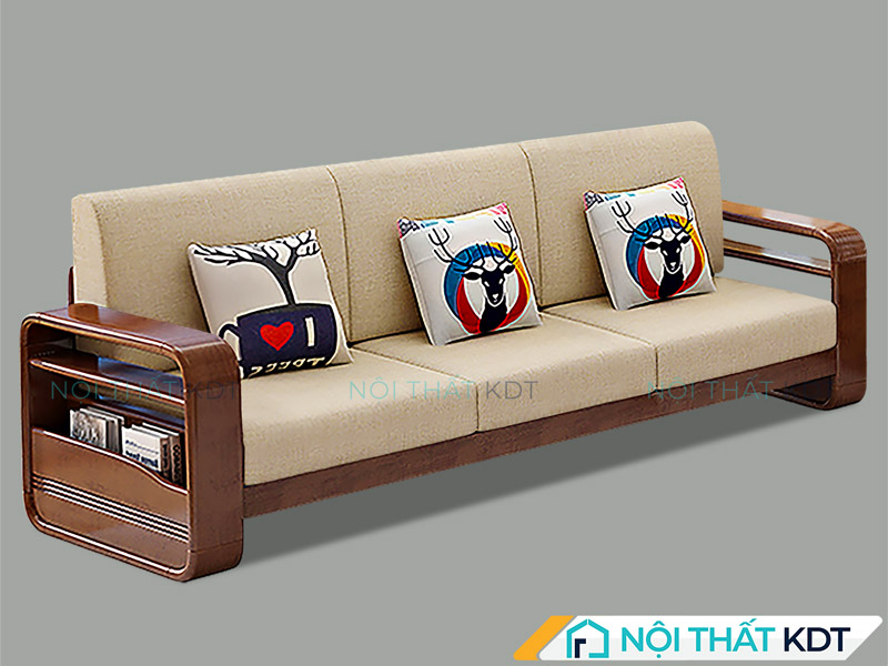 Sofa dưới 10 triệu vẫn đảm bảo độ bền ấn tượng 5 - 10 năm nhờ khung gỗ tự nhiên và đệm mút đàn hồi tốt