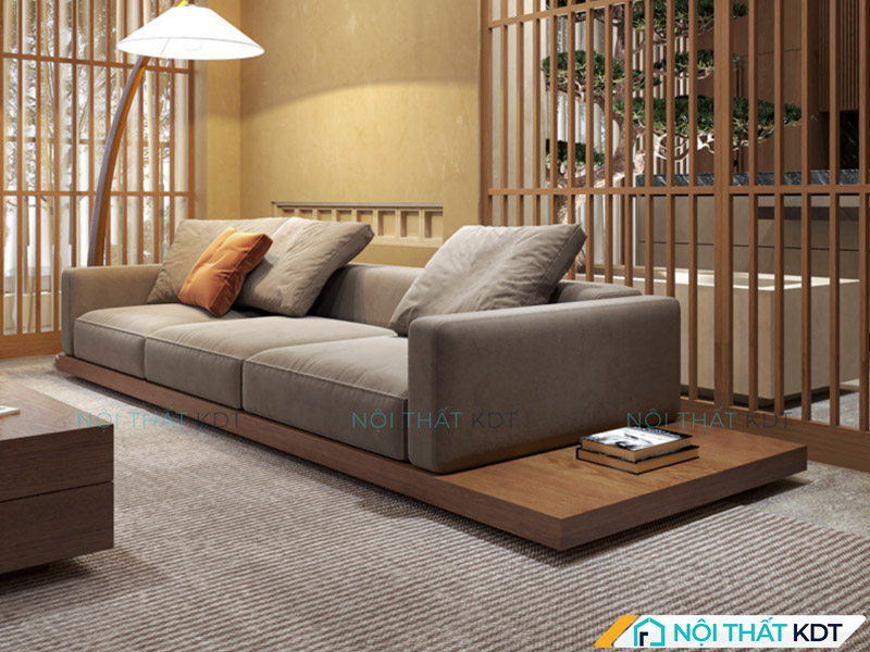 Sofa nên được kê lệch khỏi hướng cửa ra vào để dẫn khí và giữ luồng năng lượng lưu thông hài hòa