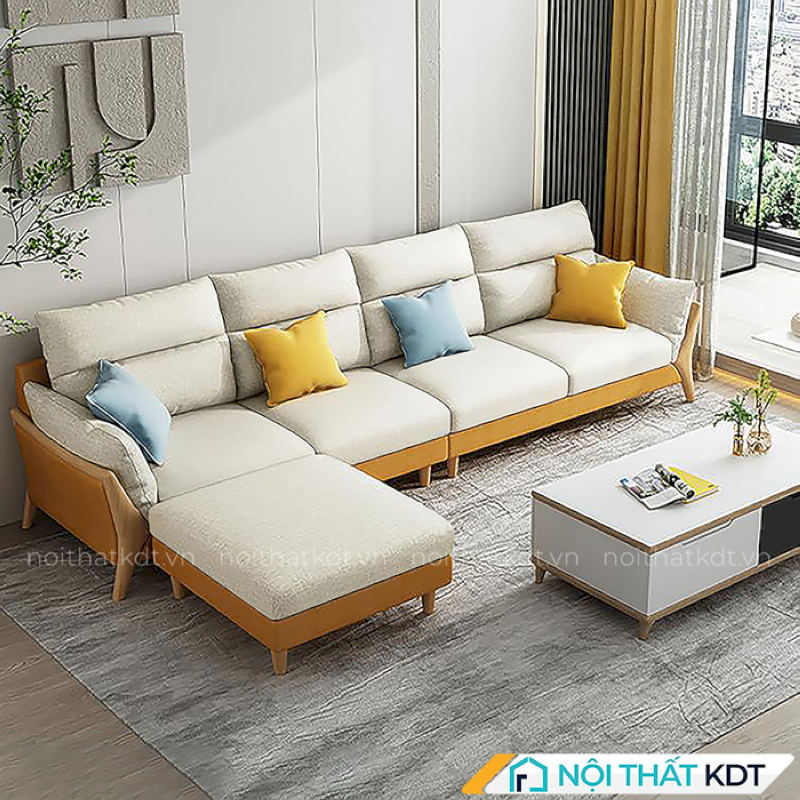 Sofa phòng khách tân cổ điển S298-L4 mang đến sự sang trọng vừa đủ, thể hiện đẳng cấp nhưng vẫn giữ được sự ấm cúng, gần gũi