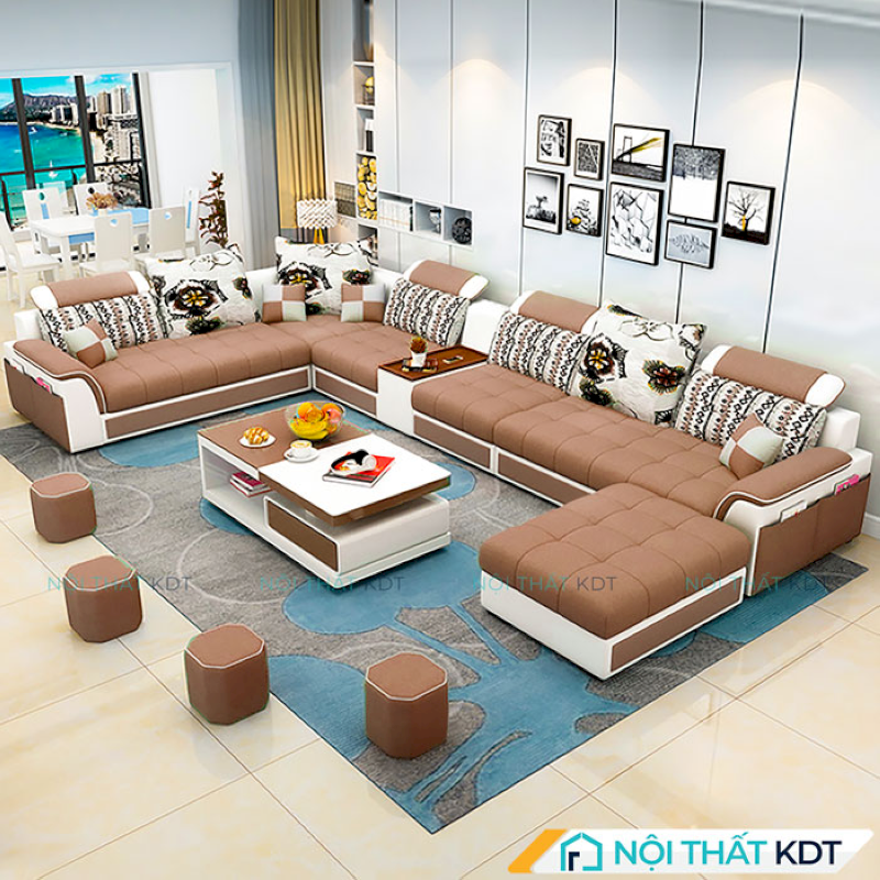 Sofa phòng khách tân cổ điển S30U phù hợp cho góc đọc sách hay nghỉ ngơi riêng tư