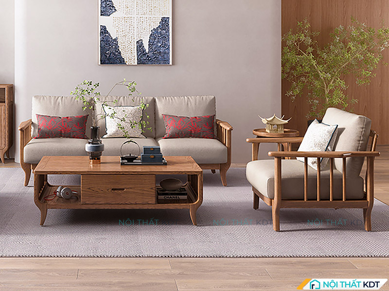 Sofa phòng khách tân cổ điển S328-V4 thường có khung gỗ tự nhiên cao cấp, được tẩm sấy chất lượng, đảm bảo độ bền vượt thời gian