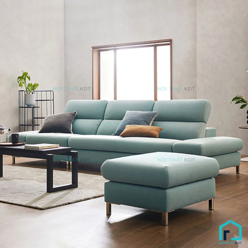 Sofa vải nỉ đẹp cần đảm bảo bề mặt không sờn dão, ưu tiên loại dễ tháo giặt, đặc biệt với gia đình có trẻ nhỏ
