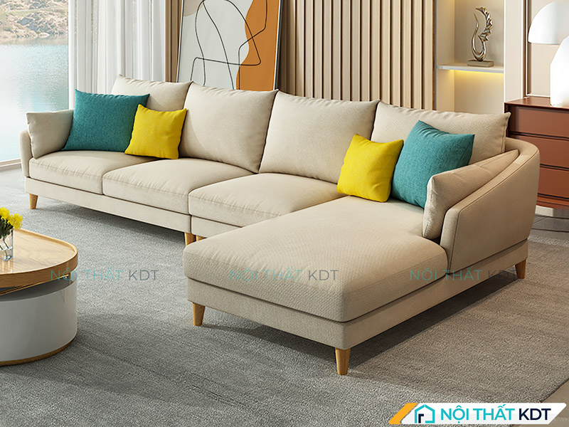 Sofa văng nỉ tựa quây S469-V4 của Nội thất KDT
