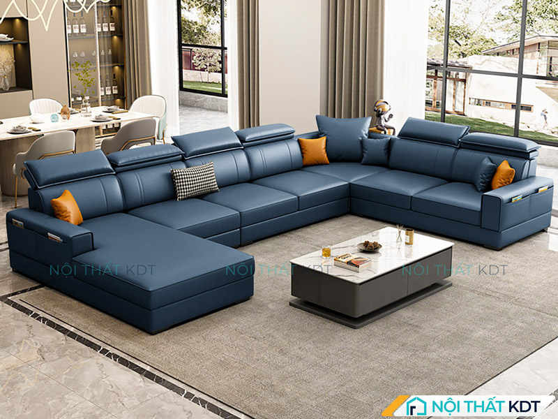 Sự kết hợp sofa hợp mệnh với bàn trà, rèm cửa,... phù hợp sẽ thúc đẩy năng lượng tích cực, cân bằng âm dương