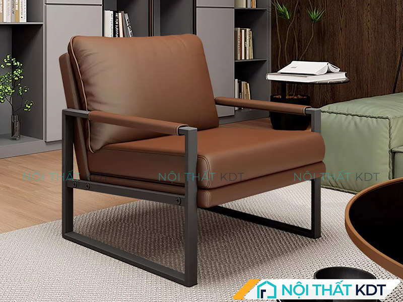 Sofa đơn sở hữu kích thước vừa phải, đem lại sự thoải mái 
