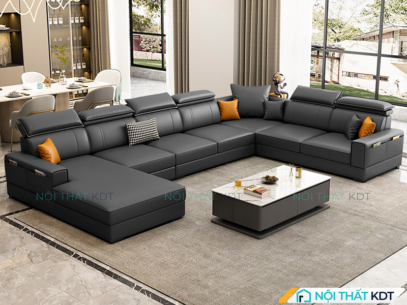 S166-U có màu đen bóng, mềm mại, dành cho không gian hiện đại