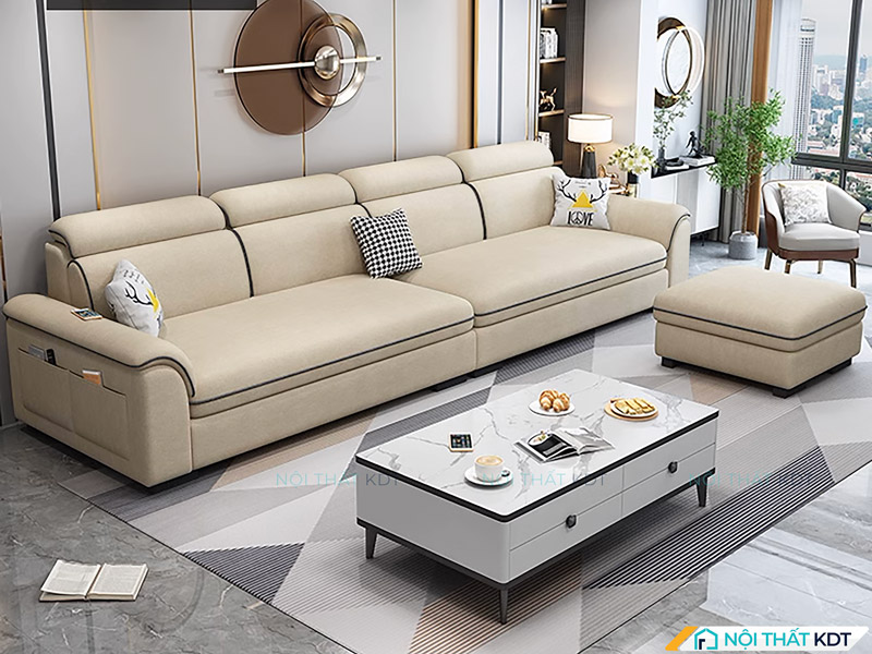 Sofa nỉ S110-V4 đem tới cảm giác mềm mại, thoải mái