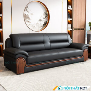 Bo 3 ghe sofa van phong boc da S526 4
